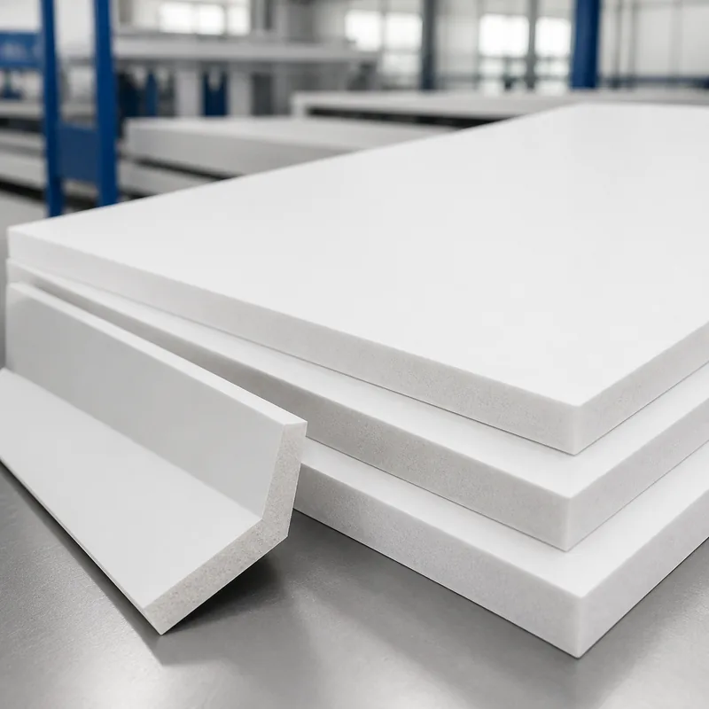 PVC foam board edge detail