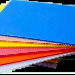 Hollow Board Blue Sheet Stack