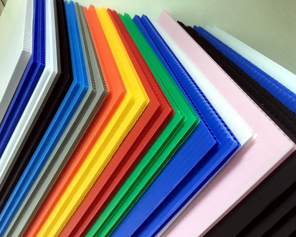 Hollow Board Multicolor Edge Stack