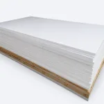 Pvc Foam Board White Warehouse Stack